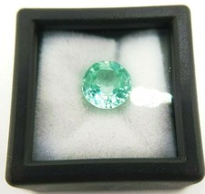 Certified Natural Tourmaline Brilliant Round Cut Pale Green 2.2Ct - £182.93 GBP