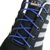 2 pairs No Tie Elastic lock laces Shoe laces for kids adult w/ metal con... - £6.01 GBP