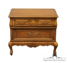 American Of Martinsville Country French Provincial 26&quot; Two Drawer Nightstand ... - £474.03 GBP