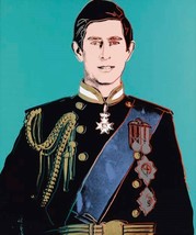 THE CROWN. Prince now King Charles 3rd lithograph by Andy Warhol. UNIQUE POP Art - £182.53 GBP