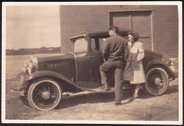 Native American Joseph R. Sapiel &amp; Antique Auto 1942 Photo Indian Island, ME - £13.98 GBP