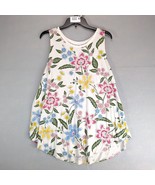 Old Navy Luxe Floral Rayon Flowy Tunic Tank Top Women&#39;s XL Cottagecore S... - $330.75 MXN