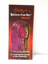 Vintage Ripley&#39;s Believe It Or Not Museum In San Francisco Advertising Brochure - £7.82 GBP