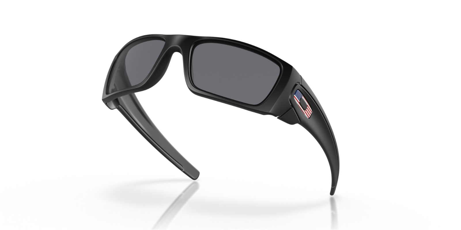 NEW Oakley SI FUEL CELL Matte BLACK USA FLAG Grey Tactical Sunglass 9096-38 Item image 6