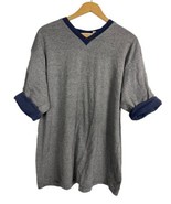 Y2K Layered T Shirt Aeropostale Size L V Neck Vintage Mens Skater Grunge... - $698.10 MXN