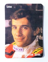 AYRTON SENNA LOTUS ✱ Rare Vintage F1 Formula 1 Pocket Calendar Portugal ... - £50.99 GBP