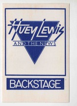 Huey Lewis and the News Concert Backstage Pass - £15.52 GBP