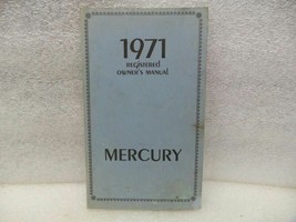 MERCURY   1971 Owners Manual 17486 - £13.17 GBP
