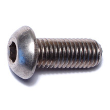 10mm-1.5 x 25mm A2 Stainless Button Head Hex Socket Cap Screws (4 pcs.) - $13.89