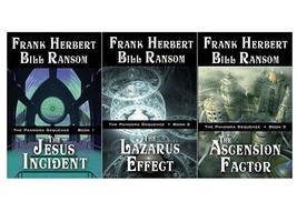 Pandora Sequence Jesus / Lazarus / Ascension By Frank Herbert Paperback Set 1-3 - £56.98 GBP