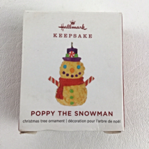 Hallmark Keepsake Christmas Tree Ornament Poppy The Snowman Miniature 2019 New - £15.20 GBP