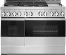 Jennair Noir 48 Inch Pro-Style All Gas Range Model JGRP548HM05 - New In Crate - $7,664.44