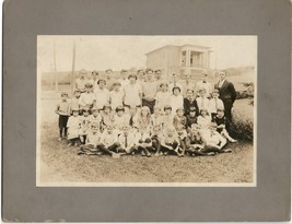 Early 1920s Grammar to High School Class Portrait in USA - Cabinet Photo Card - $10.40