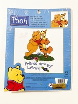 Disney Pooh Friends are for Leaning  Counted Cross Stitch Kit Leisure Ar... - $13.54