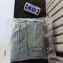 KanCan Los Angeles KC5145L Women's Blue Front Button Frayed Denim Skirt Size S image 8