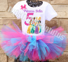 Disney Princesses Birthday Tutu Outfit - £39.95 GBP