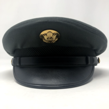 Original WW2 US American Army Military Hat Cap Visor USAAF Officers Size 7 WWII - £28.46 GBP