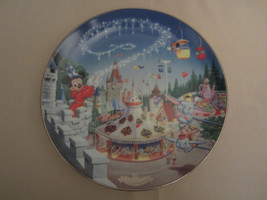 Fantasyland Collector Plate Walt Disney World 25TH Anniversary Magic Kingdom - £24.12 GBP