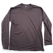 Icebreaker Mens Medium Shirt Long Sleeve Merino Wool Super Fine Ultra Li... - £11.75 GBP