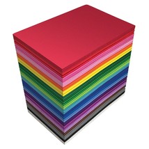100 Pack Eva Foam Sheets, 5.5 X 8.5 Inch, Assorted Colors (20 Colors), 2Mm Thick - £21.93 GBP