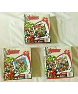 Marvel Comics Avengers Jigsaw Puzzles 100 Pcs Thor Hulk 3 Pack Puzzle Ir... - £14.29 GBP