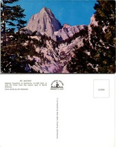 California Fisherman&#39;s Peak Mount Whitney Mountain Snow Pines Vintage Postcard - £7.51 GBP