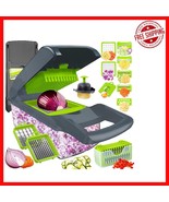 Ultimate 16-in-1 Food Chopper &amp; Slicer for Healthy Meal Prep - Safe &amp; Ef... - $60.59 CAD