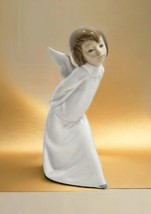 Lladró Spain Curious Angel #4960 Retired Vtg 1977 ***Damaged - Sold As Is*** - £27.25 GBP