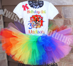 Mickey Mouse Clubhouse Birthday Tutu Outfit - £39.37 GBP