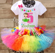 Hawaiian Luau Birthday Tutu Outfit - £39.50 GBP