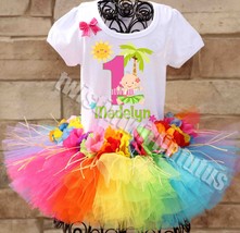 Hawaiian Luau Birthday Tutu Outfit - £39.17 GBP