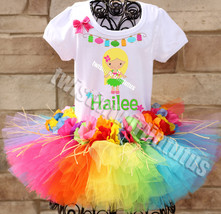 Hawaiian Luau Birthday Tutu Outfit - £40.15 GBP