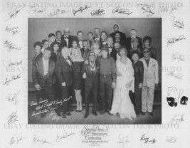 Sammy Davis Jr Autographed 8x10 Rp Photo By 27 Michael Jackson Whitney Eastwood - £12.22 GBP