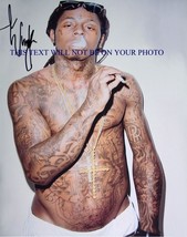 Lil Wayne Dwayne Carter Signed Autograph 8X10 Rp Photo Green N Yellow - £14.15 GBP