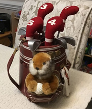 Gemmy CADDYSHACK Dancing Gopher Golf Clubs Bag - Motion Activated, WORKS!!! - $39.59