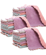 24 Pack Kitchen Cloth, Microfiber Dish Towels Washcloths, Super Absorben... - €7,81 EUR