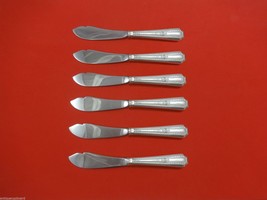 Colfax by Durgin-Gorham Sterling Silver Trout Knife Set 6pc Custom Made 7 1/2&quot; - £339.49 GBP