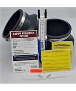 Radon Fan Installation Kit (Rubber couplings, manometer and system label... - £26.53 GBP