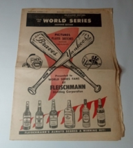1957 sentinel world series souvenir edition Milwaukee braves newspaper R... - $38.00