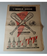 1957 sentinel world series souvenir edition Milwaukee braves newspaper R... - £29.85 GBP