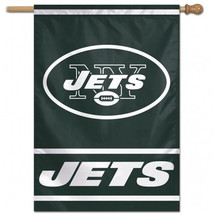 New York Jets Banner 28x40 Vertical - Special Order - $60.49