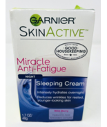 Garnier SkinActive Miracle Anti Fatigue Sleeping Cream Night 1.7oz Skin ... - $39.99