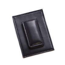 Bey Berk Black Leather Magnetic Money Clip &amp; Wallet with ID Window - £22.87 GBP