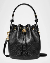T Monogram Leather Mini Bucket Bag - $9,964.96 MXN