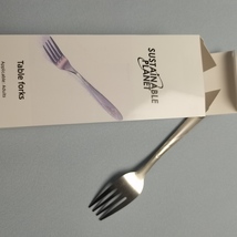 SUSTAINABLE PLANET Table forks-Eco-Friendly Dining Made Simple image 7