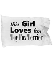 Toy Fox Terrier - Pillow Case - £14.30 GBP