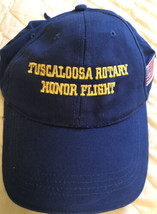 Tuscaloosa Rotary Honor Flight Blue Baseball Hat Cap ba2 - $6.92