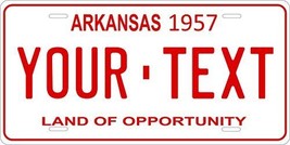 Arkansas 1957 Personalized Tag Vehicle Car Auto License Plate - £13.17 GBP