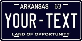 Arkansas 1963 Personalized Tag Vehicle Car Auto License Plate - £13.17 GBP