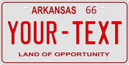 Arkansas 1966 Personalized Tag Vehicle Car Auto License Plate - £13.17 GBP